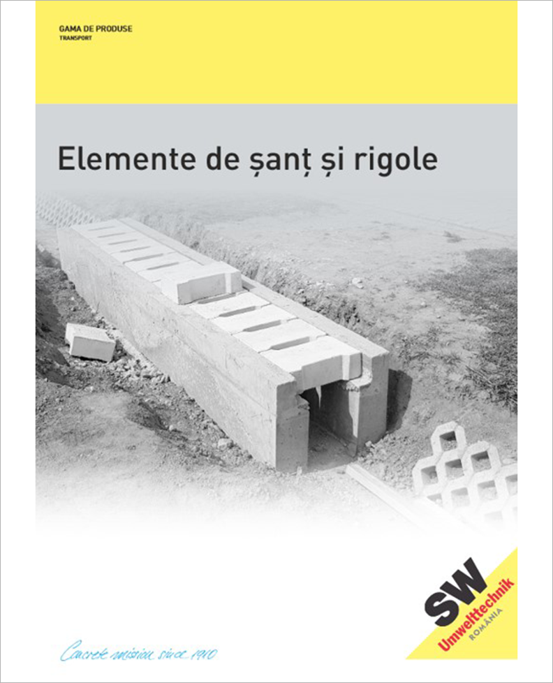 Elemente de șanț și rigole